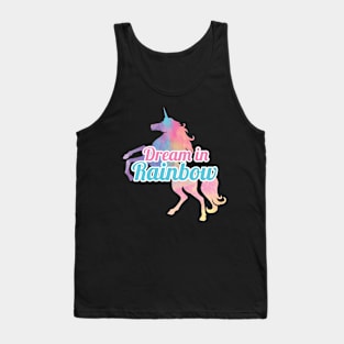 Rainbows and Unicorns Tank Top